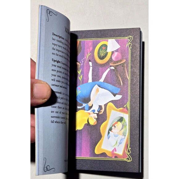 Alice in Wonderland Tarot Deck & Guidebook Box Set Disney Minerva Siegel 6" NWOT - Picture 4 of 6